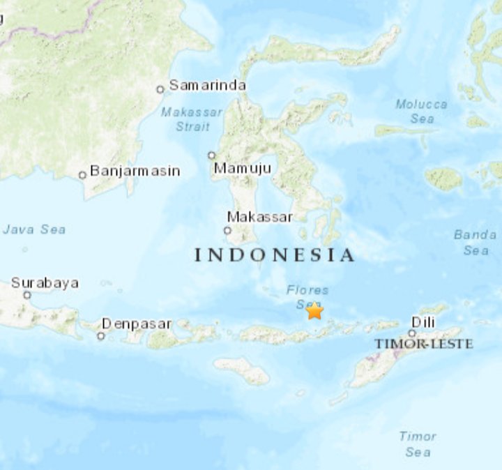 Terremoto de magnitud 7,6 sacude Indonesia