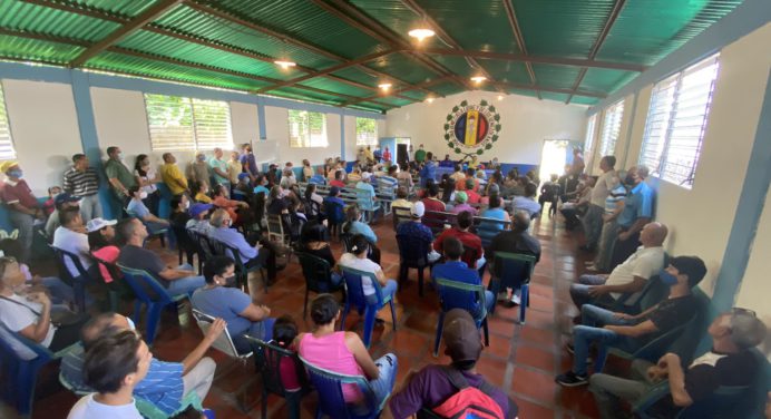 Unidad realiza gira municipal para el fortalecimiento de sus estructuras en Monagas