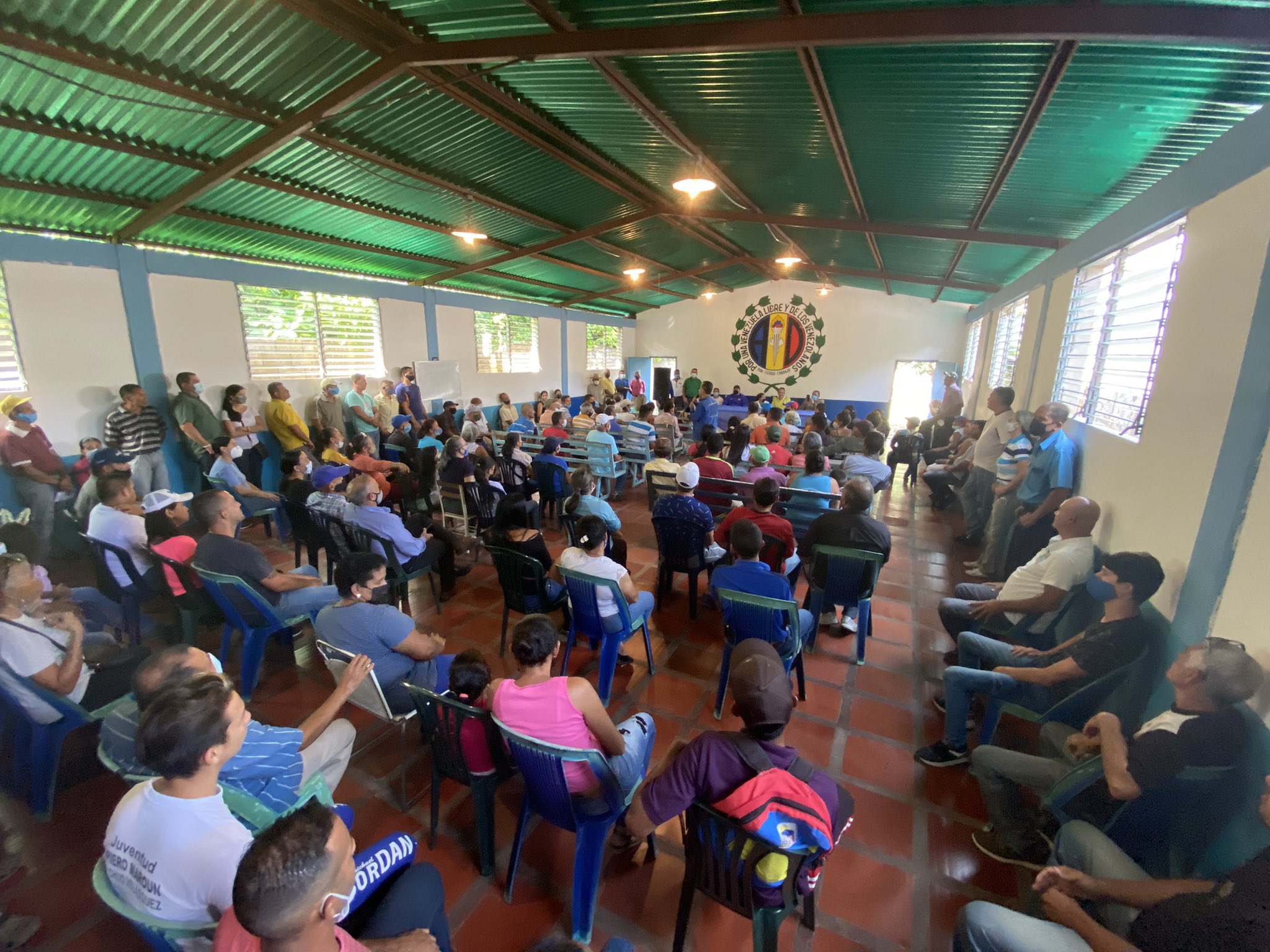 Unidad realiza gira municipal para el fortalecimiento de sus estructuras en Monagas