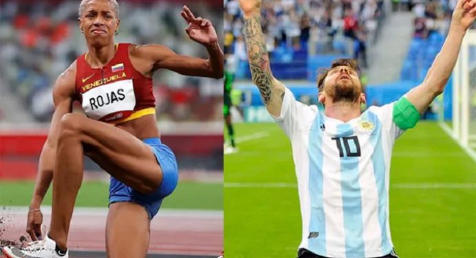 Yulimar Rojas y Lionel Messi son los Atletas del año en América