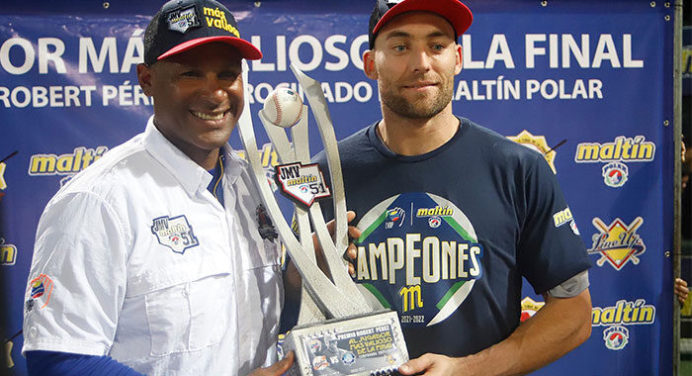Cade Gotta se llevó el Premio «Robert Pérez» como el MVP de la final