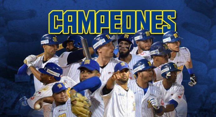 ¡Campeones! Magallanes ganó y logró el título 13 en la LVBP