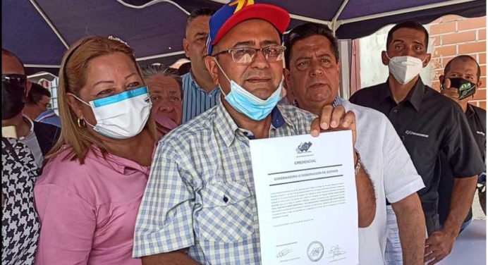 CNE proclamó a Sergio Garrido como gobernador del estado Barinas