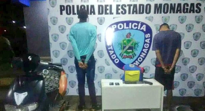 Detenidos por robarse un celular en Brisas del Aeropuerto