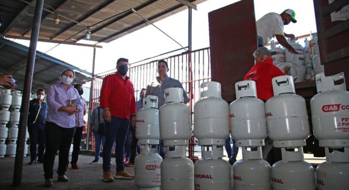Distribución de gas doméstico sigue en marcha en todo el estado Monagas
