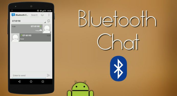 Extraño pero cierto puedes chatear por Bluetooth con otra persona