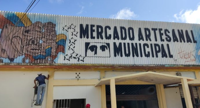 Inician trabajos de recuperación en el Mercado Municipal de Sotillo