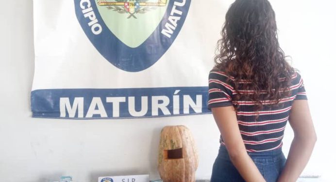 Intentó pasar droga dentro de una auyama a los calabozos de Polimaturín