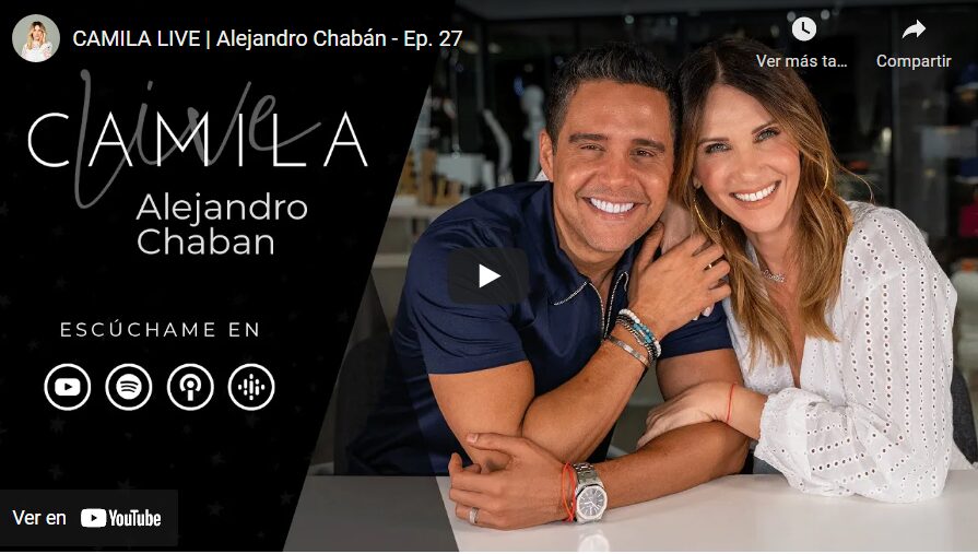 Mira la entrevista del monaguense Alejandro Chabán con Camila Canabal