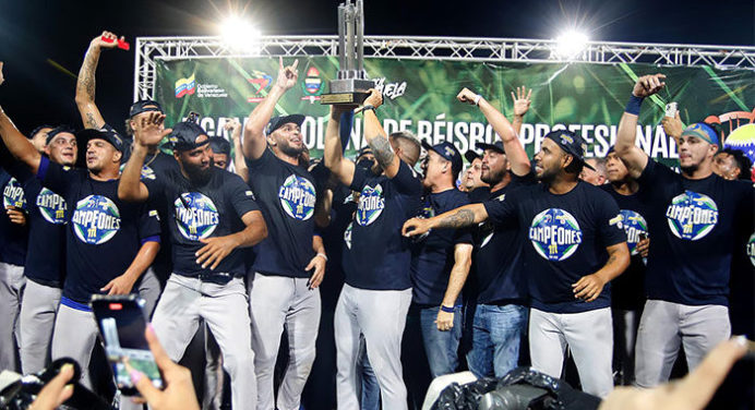 ¡Magallanes Campeón! Así celebraron el título de la zafra 2021-2022 de la LVBP
