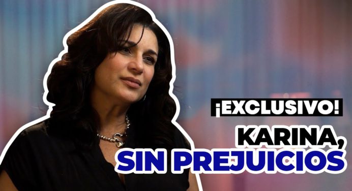Mira la entrevista de la cantante Karina con Luis Olavarrieta