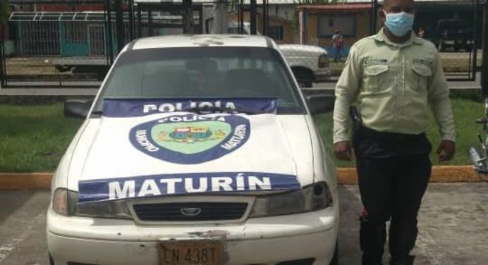 Polimaturín recuperó en La Cruz un vehículo solicitado