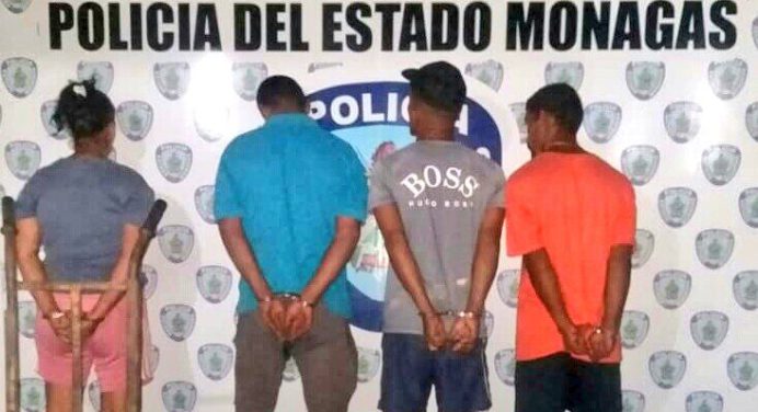 Polimonagas desmanteló grupo delictivo en la Av. Alberto Carnevalli de Maturín
