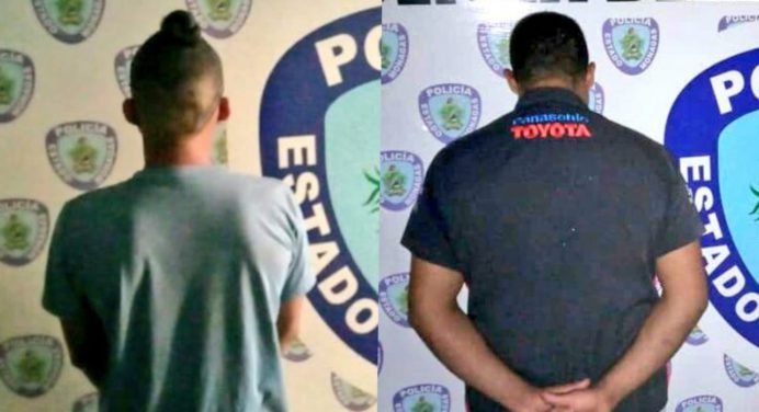 Polimonagas detuvo a dos sujetos por violencia de género