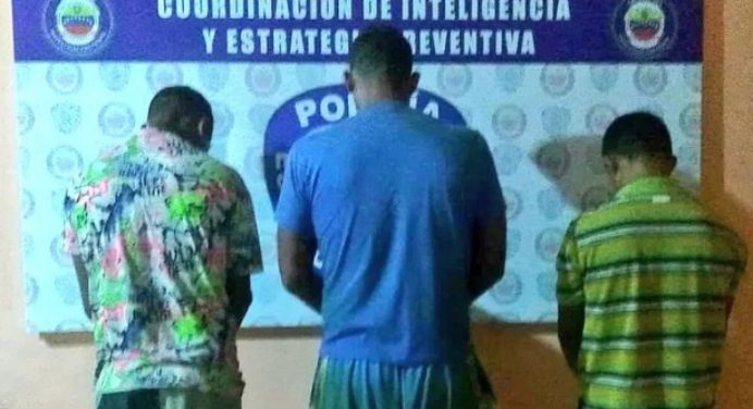 Polimonagas detuvo en Quiriquire a tres integrantes de la banda «El Yoco»