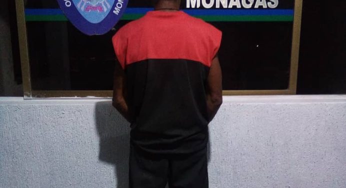 Polimonagas detuvo en Uracoa a sujeto solicitado por violencia de género