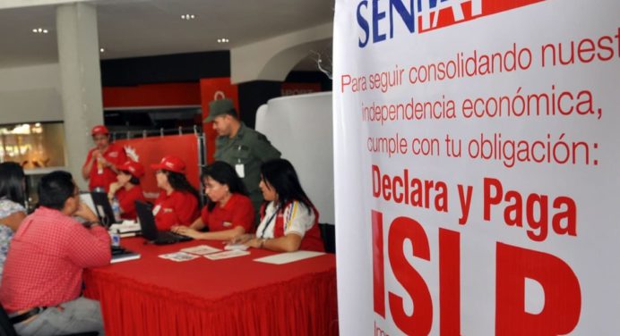 Seniat recuerda la fecha para declaración y pago del ISLR