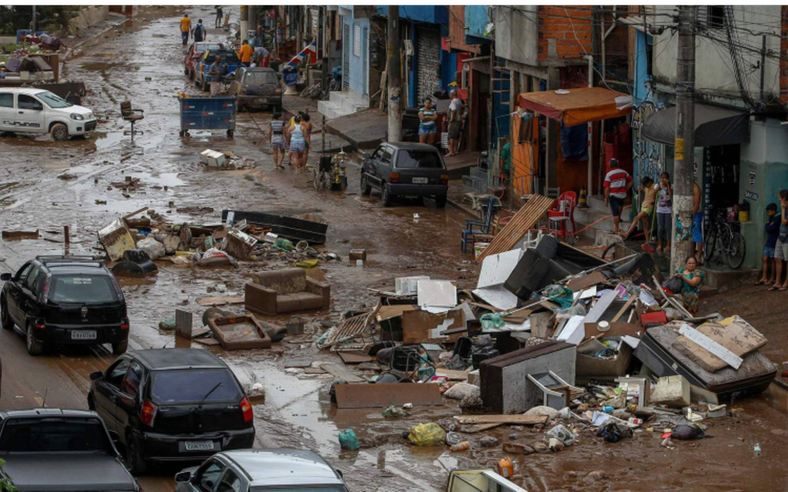 Temporal de lluvias en Sao Paulo deja 21 muertos hasta los momentos