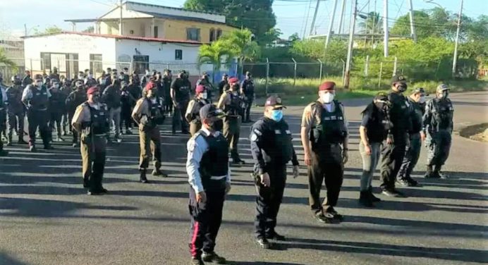 Zodi Monagas desplegó más de 130 funcionarios de seguridad en Boquerón