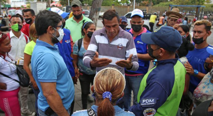 Alcaldía de Maturín inició reubicación de trabajadores informales