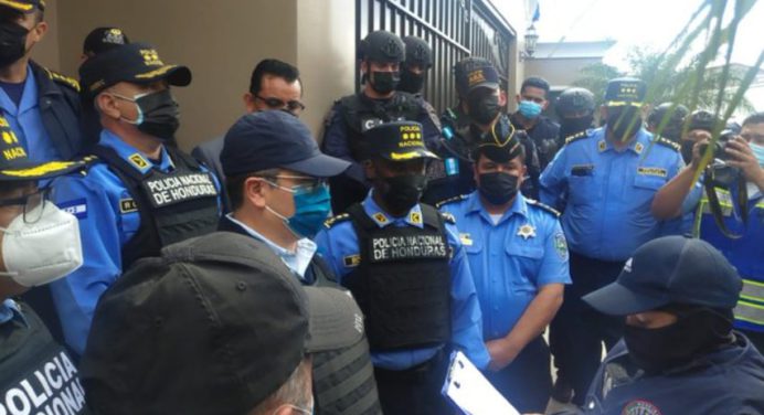 Capturado expresidente hondureño por presunto narcotráfico