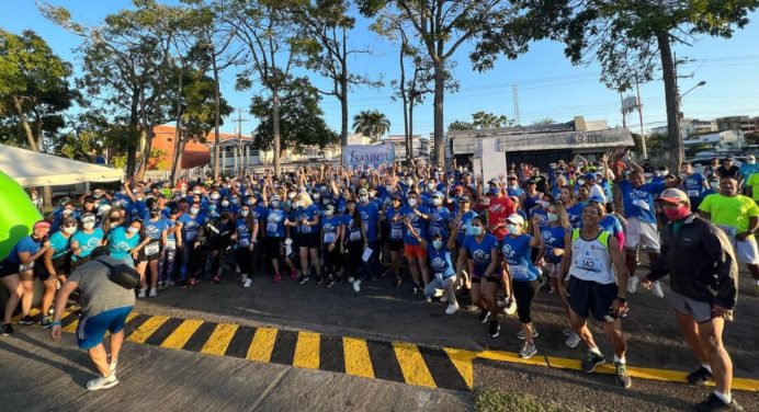 Aniversario de la Clínica Isamica culminó con una carrera y caminata