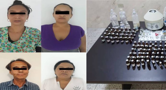 Detenidos por realizar tratamientos estéticos con sustancias vencidas