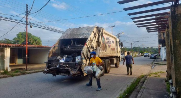 En marcha recolección de basura en comunidades de Maturín