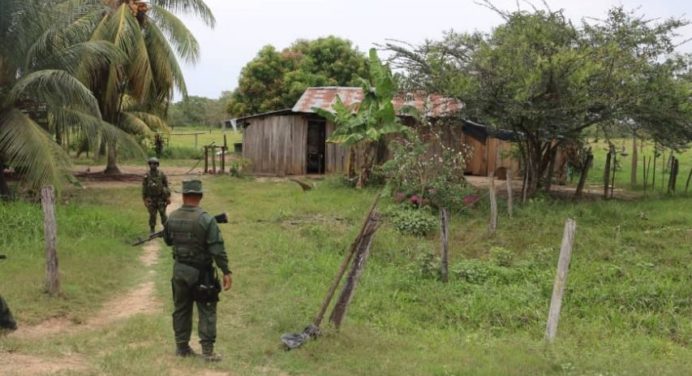 FANB destruye centros de drogas en zona fronteriza