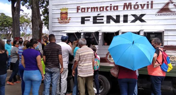 Farmacia móvil Fénix llegó al municipio Ezequiel Zamora