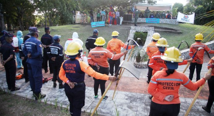 Instalan Comando Unificado contra incendios forestales en Monagas