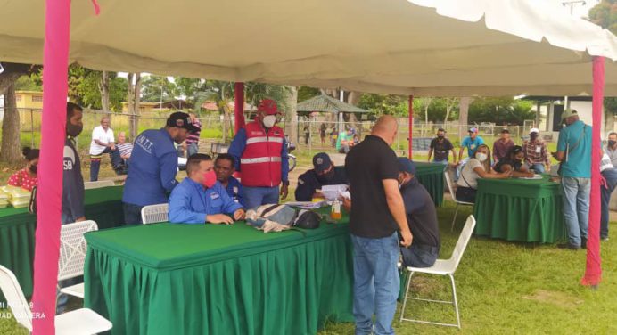 INTT realizó operativo Pon Tu Vehículo al Día en El Furrial