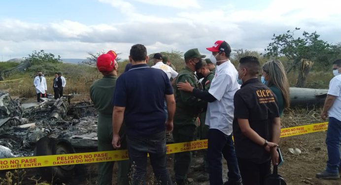 Investigan caída de helicóptero del Ejército en Barquisimeto