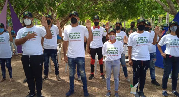 Juramentan brigada de protección contra el cambio climático en Maturín