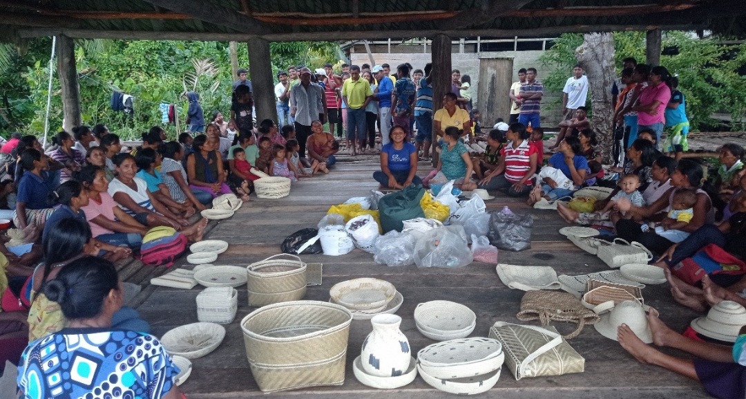Más de una tonelada de donaciones recibieron indígenas Warao del Delta del Orinoco