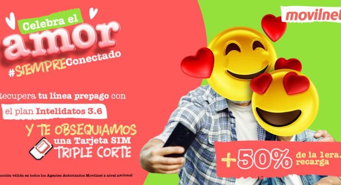 Movilnet celebra el día del amor y la amistad con nueva promoción