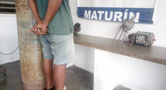Polimaturín capturó a sujeto que robó en una vivienda de la calle Cedeño