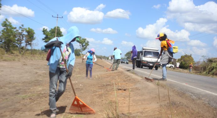 Sanean tramo de 12 kilómetros en la vía San Jaime de Maturín