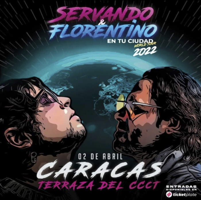 Servando y Florentino en concierto en Caracas con el Tour “En tu ciudad”
