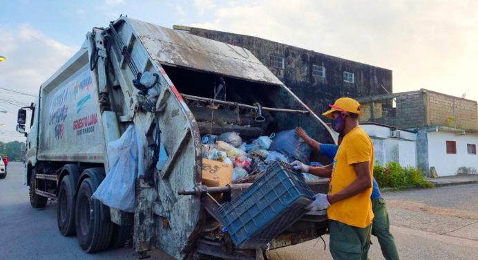 Suman nuevas rutas de recolección de basura en Maturín