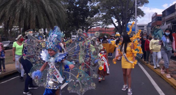 Ternura de los más pequeños se impone en desfile del Carnaval pedagógico en Maturín
