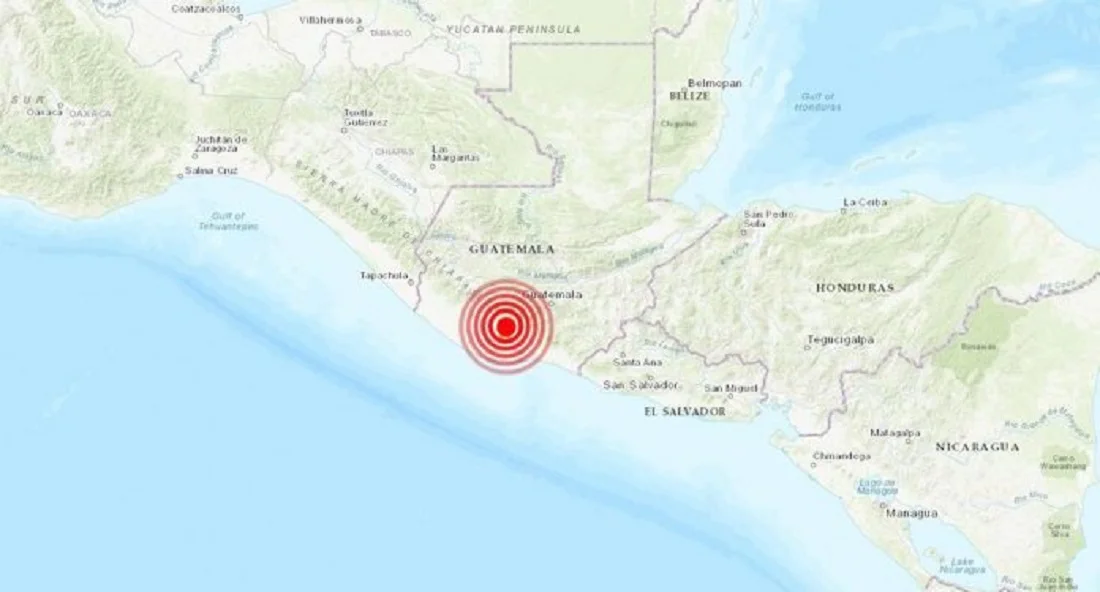 Un muerto y más de 24.700 afectados por sismo de magnitud 6,8 en Guatemala