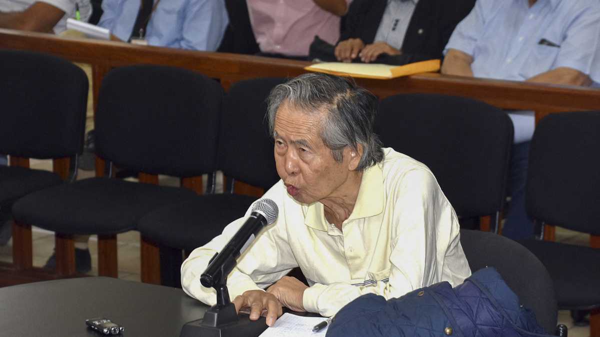 Alberto Fujimori cumple su sentencia entre la prisión y una clínica debido a su delicado estado de salud