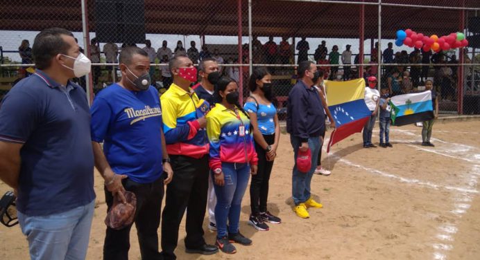 Alcalde Cedeño inauguró juegos deportivos del CLAP Ezequiel Zamora
