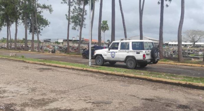 Ana Fuentes activó patrullaje de seguridad en el cementerio de Maturín