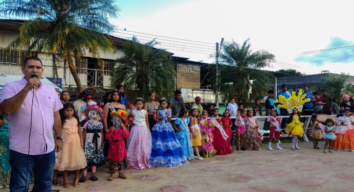 Barrancas del Orinoco celebró carnavales recreativos y culturales