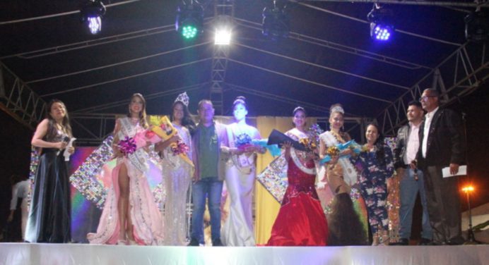 Aguasay coronó a cinco hermosas reinas en las XXVII Ferias de San José