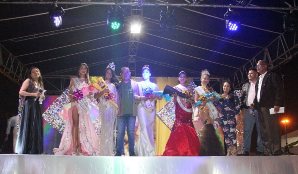 Aguasay coronó a cinco hermosas reinas en las XXVII Ferias de San José