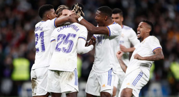 El Real Madrid ganó por goleada y se consolida líder de LaLiga