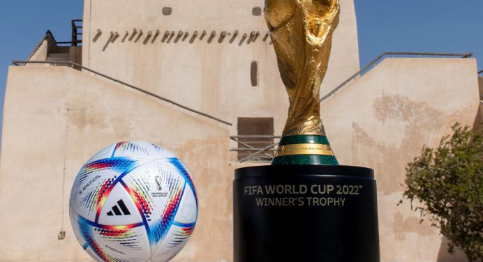 FIFA presenta «Al Rihla» balón oficial de Catar 2022